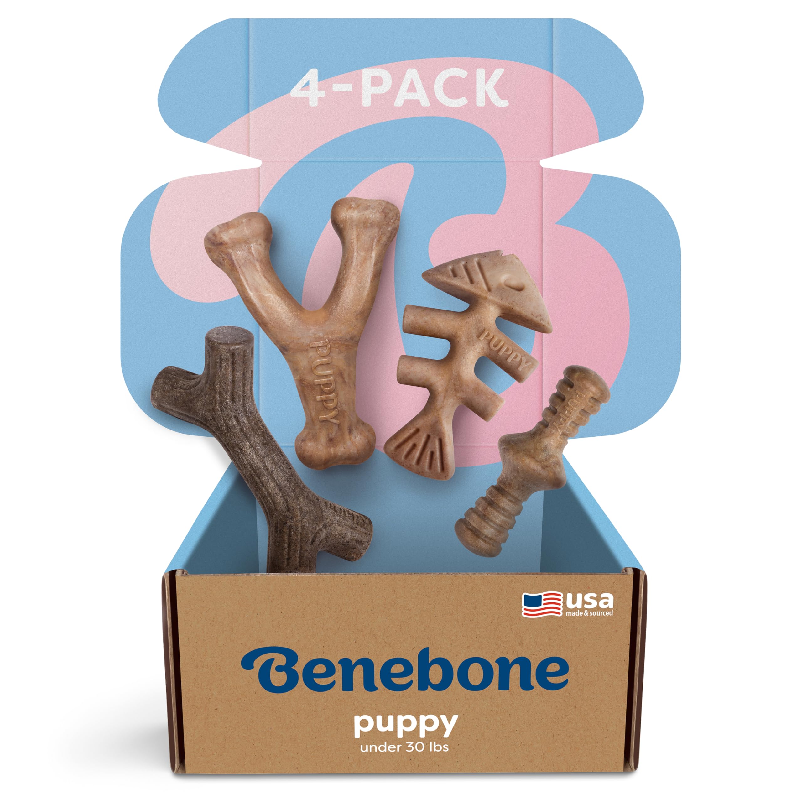 Benebone Puppy Durable Dog Chew Toys