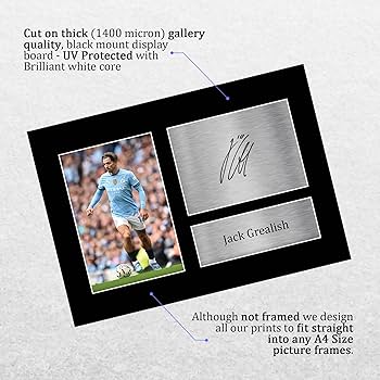 【希少】150枚限定　グリーリッシュ　サイン　マンチェスターシティ 希少】150枚限定 グリーリッシュ サイン マンチェスターシティ