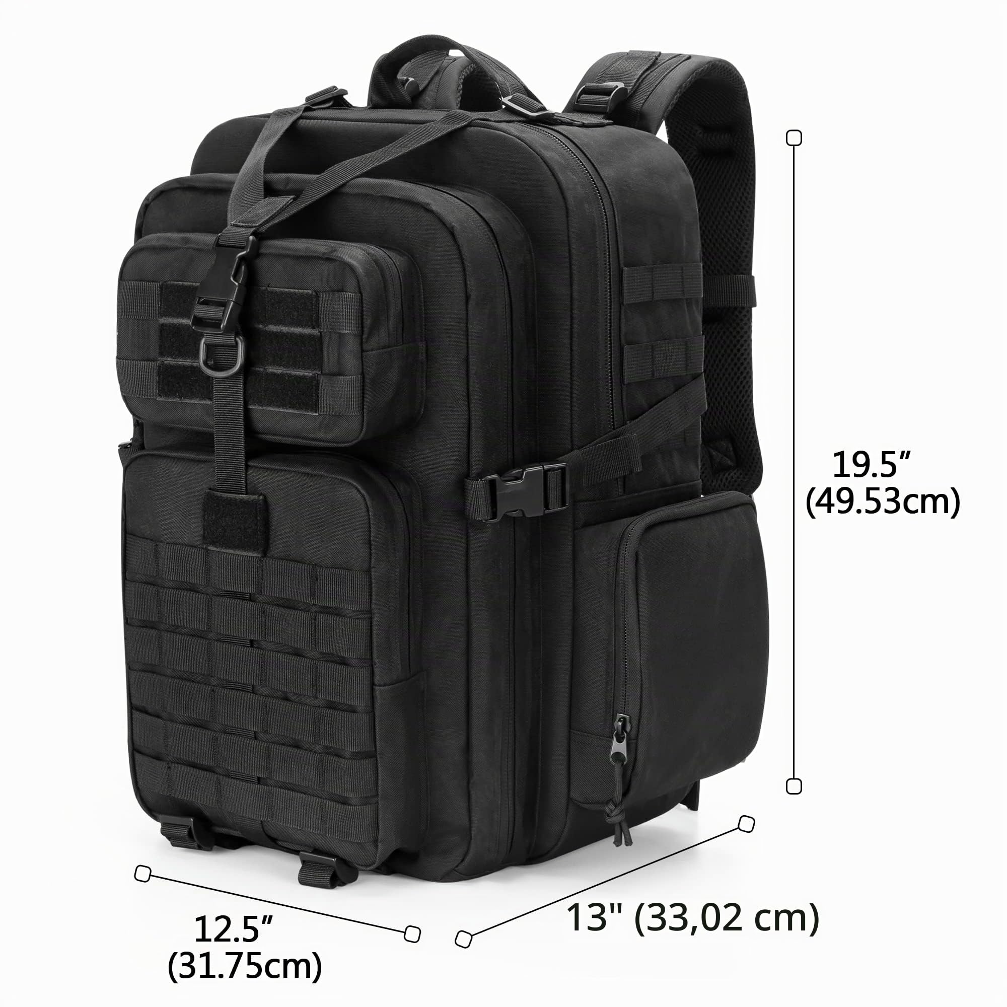 Damero Taktischer Medizinischer Rucksack mit Y Riemen Schnalle, Outdoor Taktischer Bundeswehr Rucksäcke Assault Survival Tactical Backpack