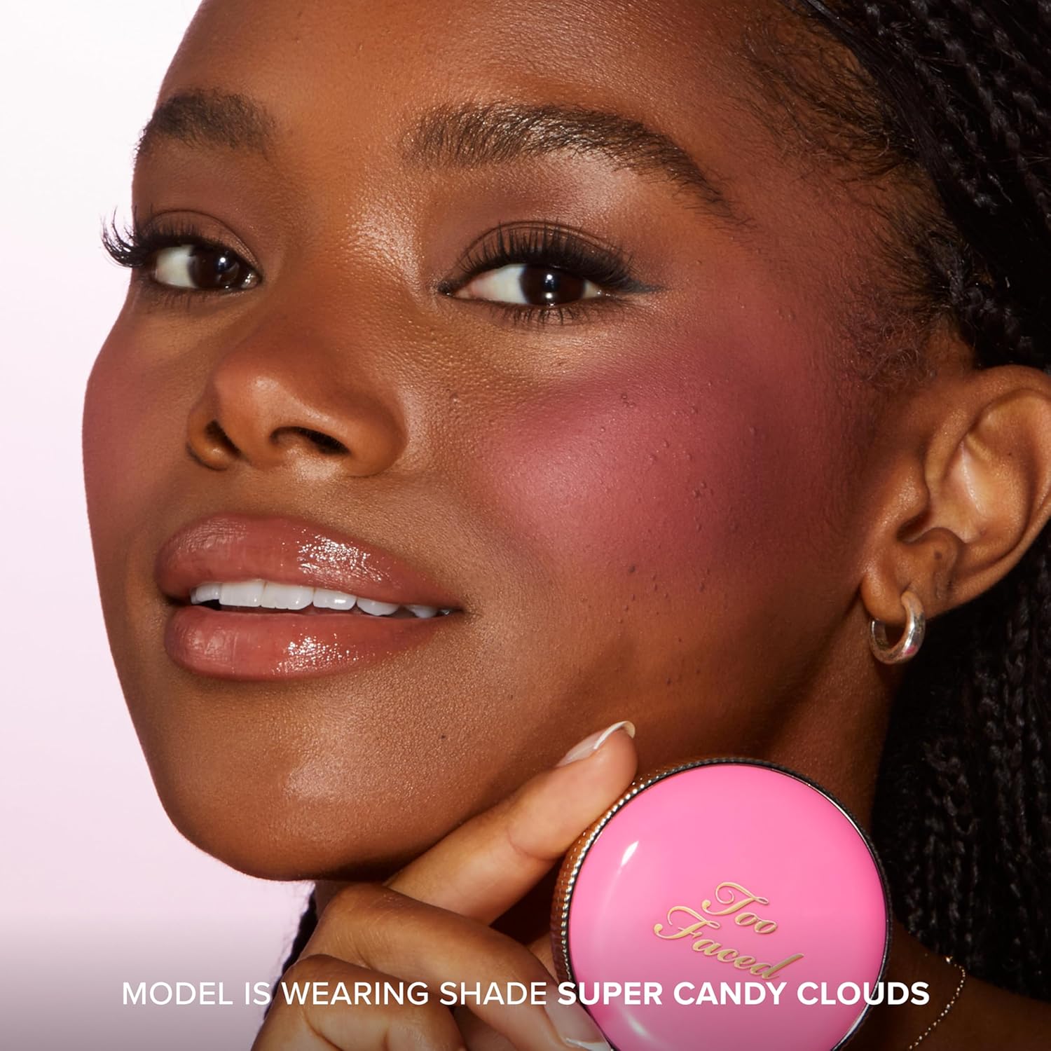 Too Faced Cloud Crush Blurring Blush | Velvety Powder Blush for Cheeks with High-Pigment Formula | 93% Naturally Derived Ingredients, Vegan & Cruelty-Free