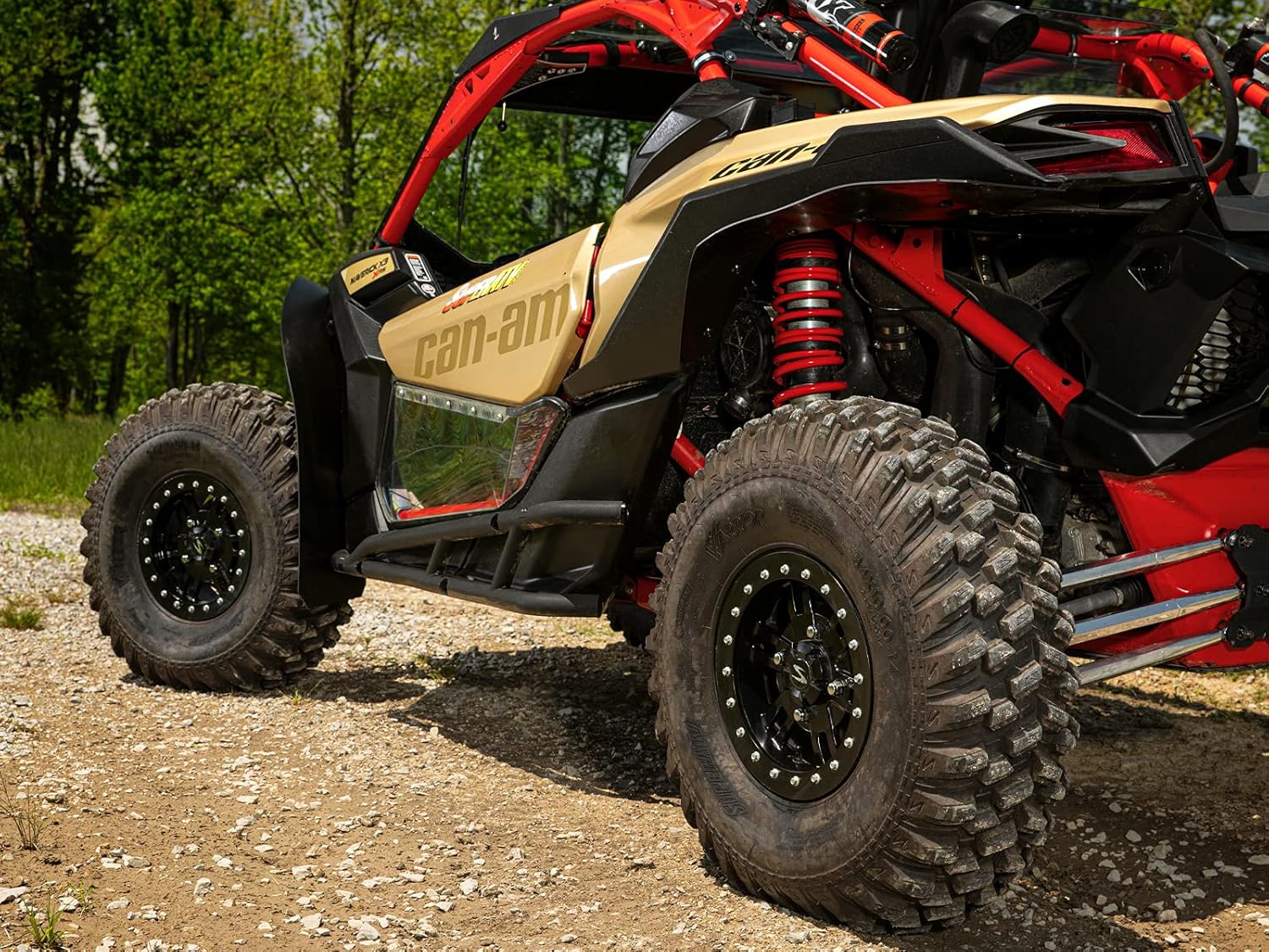 SuperATV Fender Flares for 2018 Can Am Maverick (See Full Fitment List) | Extreme Durability | Protect Against Rocks, Dirt, Sand, & Mud | USA Made.