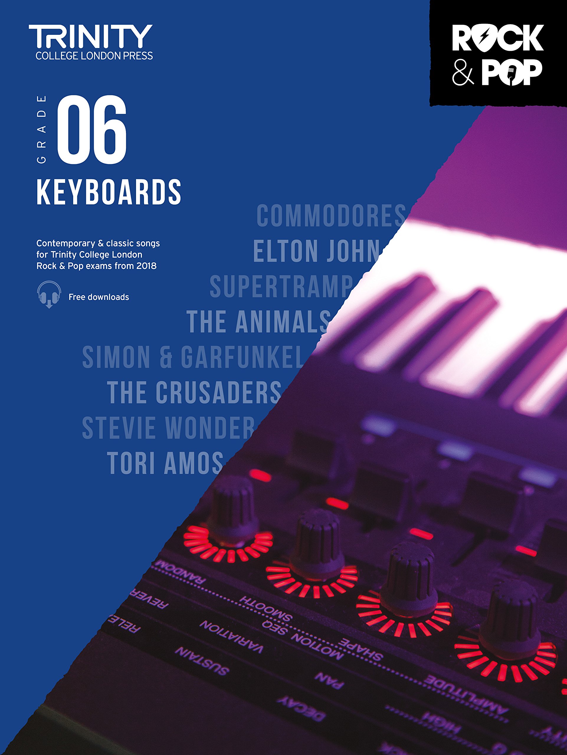 Trinity Rock Pop 2018 Keyboards Grade 6
