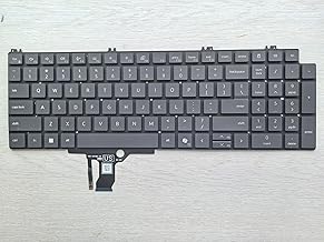 Original New for Dell DP/N 0P30CW NSK-DATABW 490.0VF07.1D01 LK139D91B00 US Keyboard Backlit