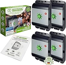 Isotronic Mouse/Rat Ultrasonic Repellent, Electronic Pest Repellent for Home, Cellar, Garden, Mice and Rats Are Expelled Without Chemicals and Mouse Traps