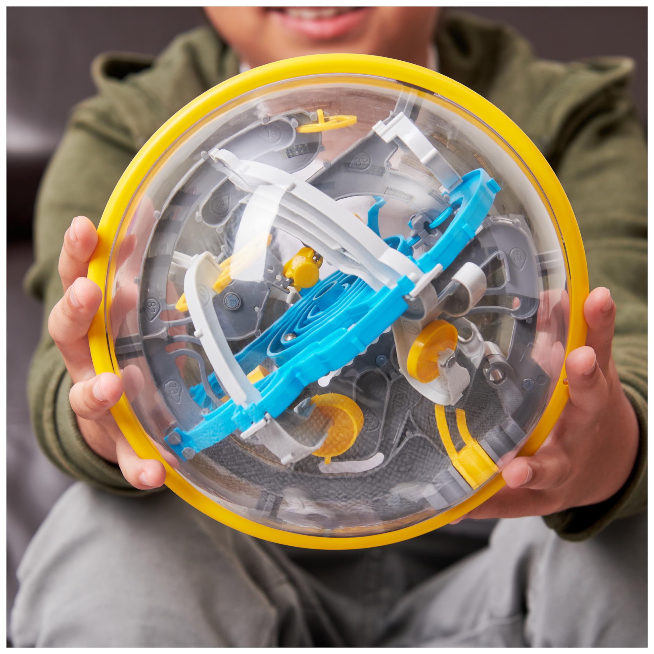 PERPLEXUS - PERPLEXUS BEAST - Labyrinthe Parcours 3D Original Avec 100 Défis - Labyrinthe 3D - Jeu d'Action et de Réflexe - Casse tete enfant - Jouet Vertus Pédagogiques - Jouet Enfant 9 Ans et +