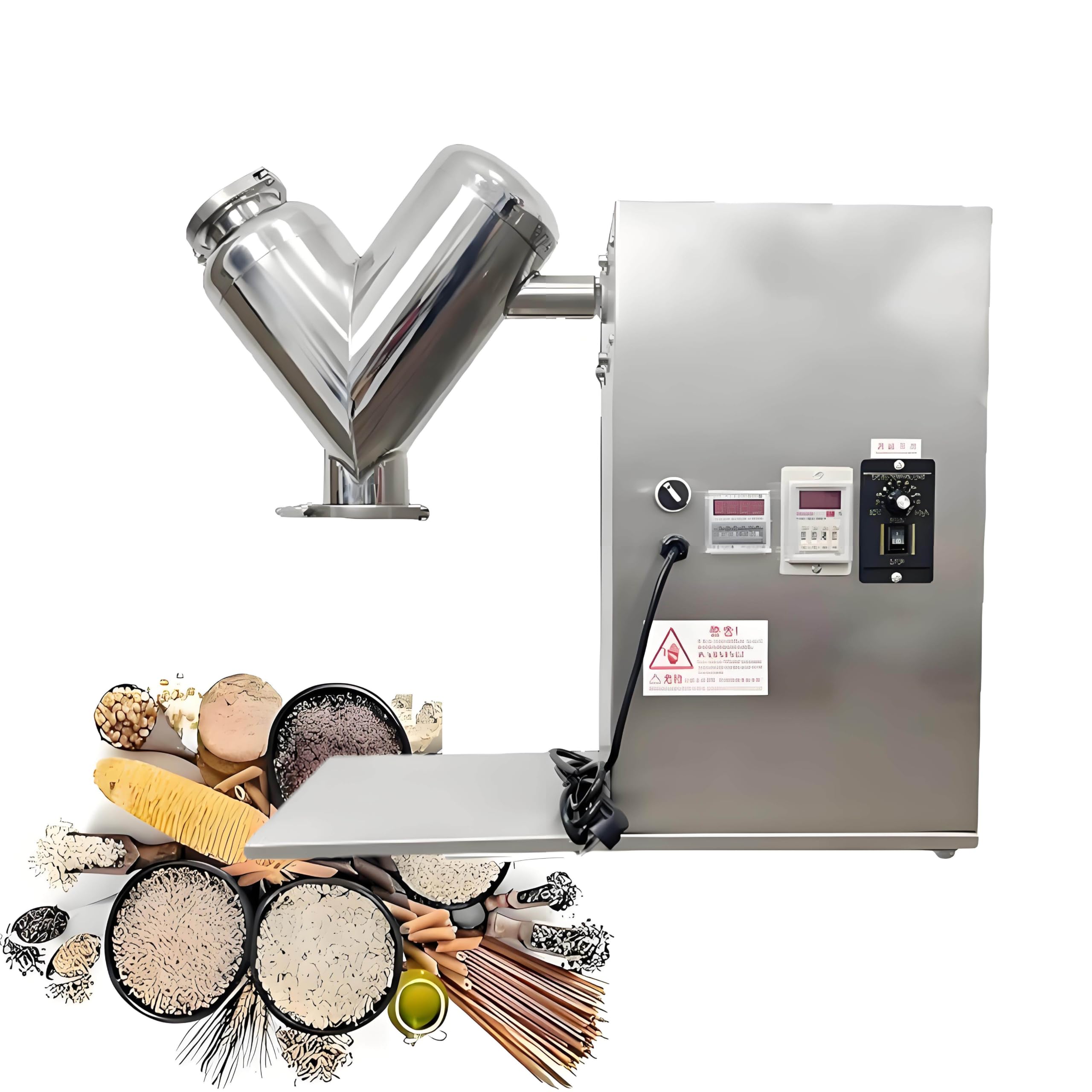 Mezcladora de Laboratorio,mezcladora de Polvo seco Tipo V,180 W/200W/300W V15