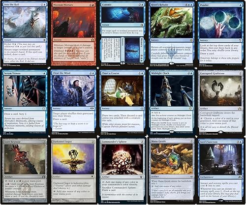 Miniatura 4 de Niv-Mizzet Commander Deck – Hechizos de Izzet – Tormenta Azul Roja – EDH – 100 cartas – Custom Magic The Gathering Deck – Muy fuerte