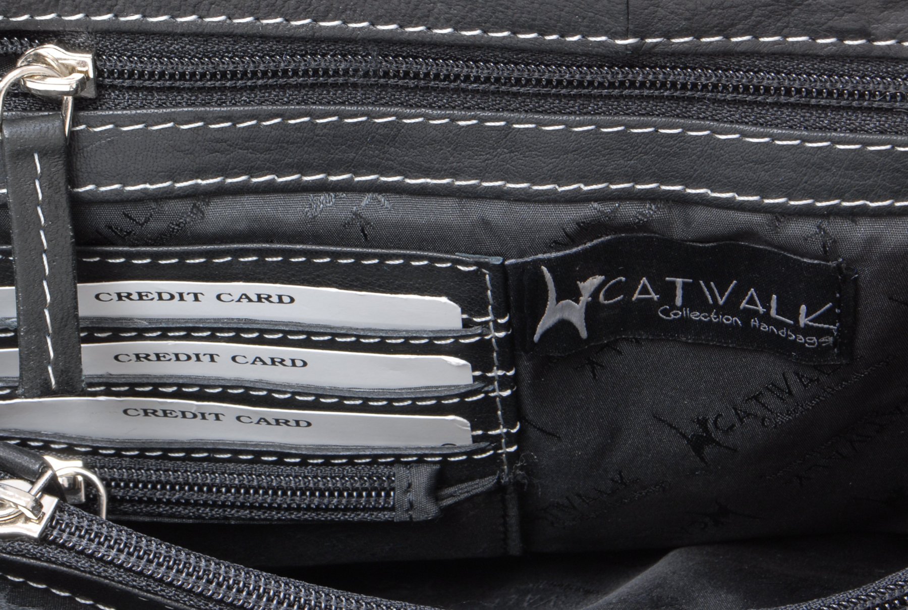 Catwalk Collection Handbags - Borsa a Spalla in Pelle - Borsa a Mano Giorno Media da Donna - Jane
