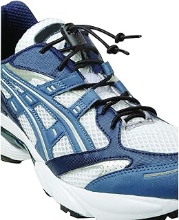 Fabrication Enterprises Elastic Shoe Laces with Cord-Lock, Black, 1 Pair