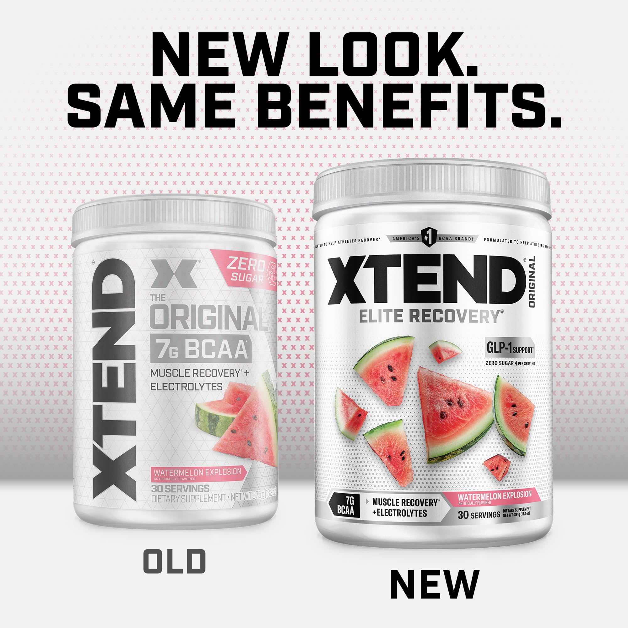 Xtend Original BCAA Powder, Zero Sugar, Watermelon Explosion, 30 Serv — Amazon image 3
