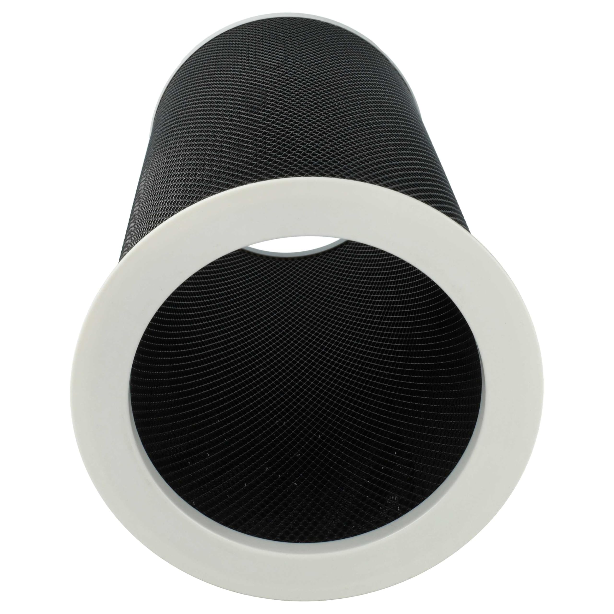 vhbw 8 x filtr z węglem aktywnym kompatybilny z oczyszczaczem powietrza Xiaomi Mi Air Purifier 2, 3, 2H, 2C, 3C, 2S, 3H, filtr powietrza, czarno-szary