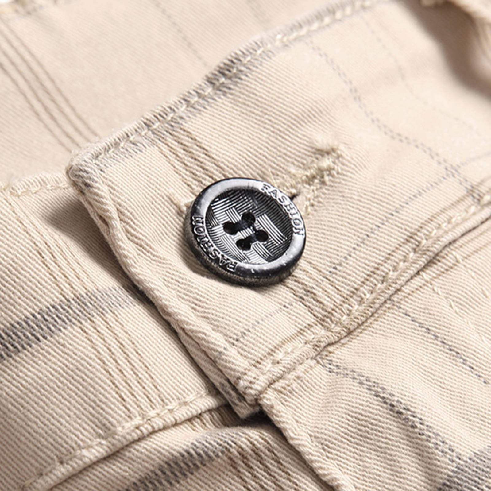 Jeans da uomo, slim fit, pantaloni eleganti per il tempo libero, in denim a righe, comodi, con bottoni, pantaloni da lavoro, tinta unita, traspiranti, per attività all'aria aperta, gamba dritta, jeans