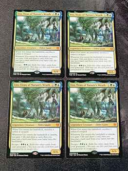 自然の怒りのタイタン、ウーロ 英語版 3枚 自然の怒りのタイタン、ウーロ 英語版 3枚