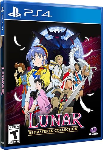 LUNAR Remastered Collection for PlayStation 4, compatible with PlayStation 5