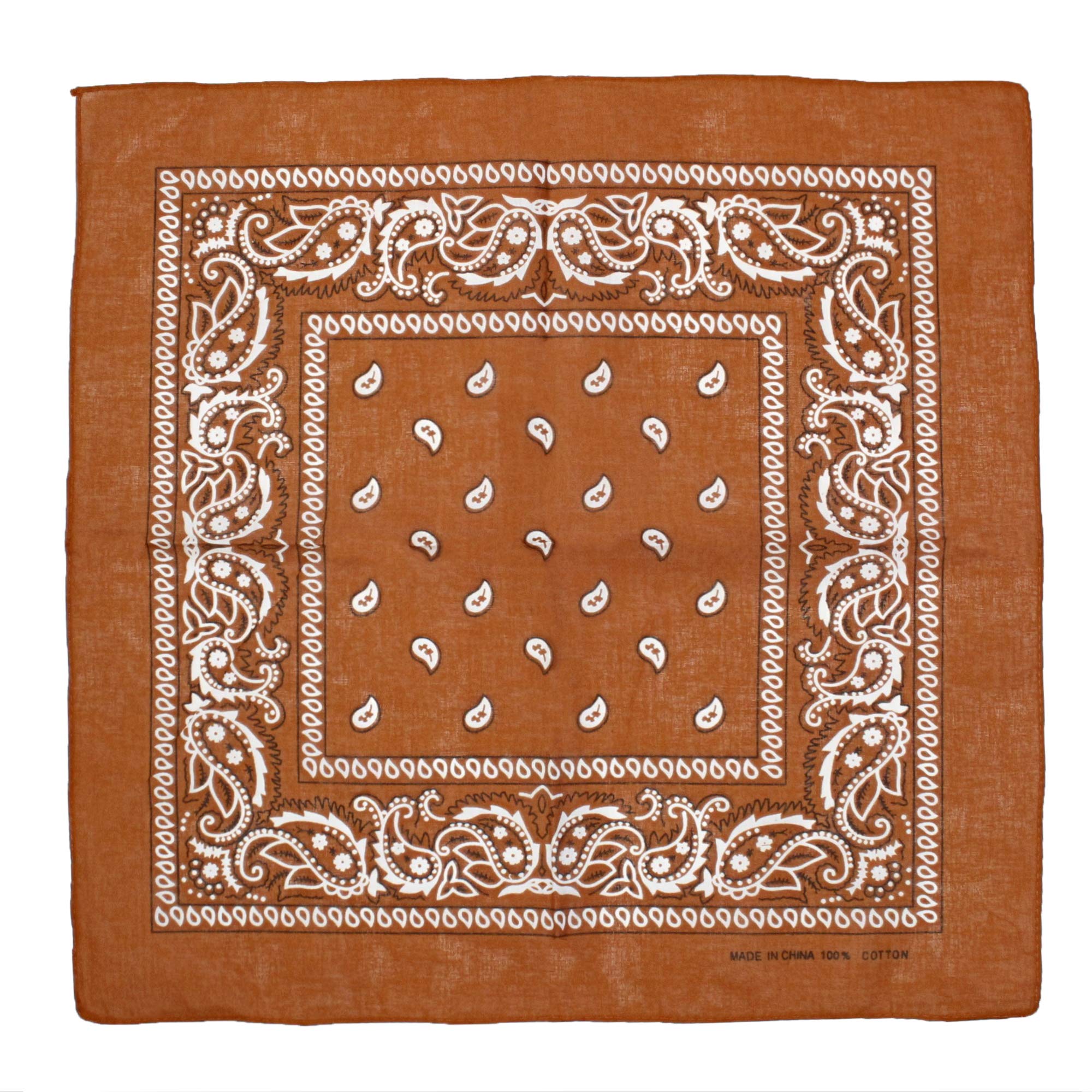 Zac's Alter EgoRetro Vintage Style Cowboy Paisley Bandana/Neckerchief/Durag