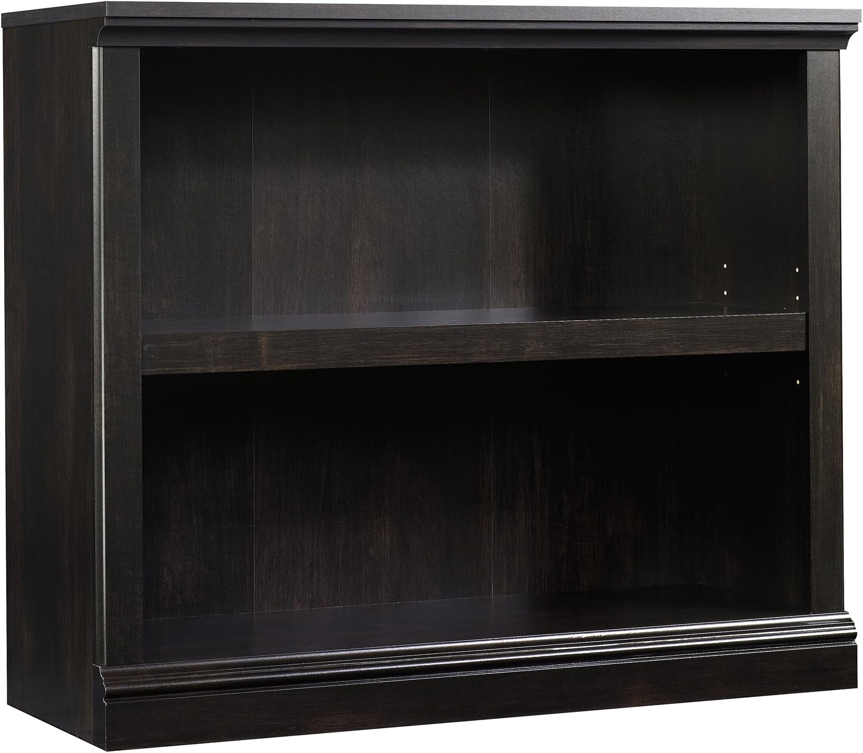 Select 2 Shelf Bookcase in Estate Black