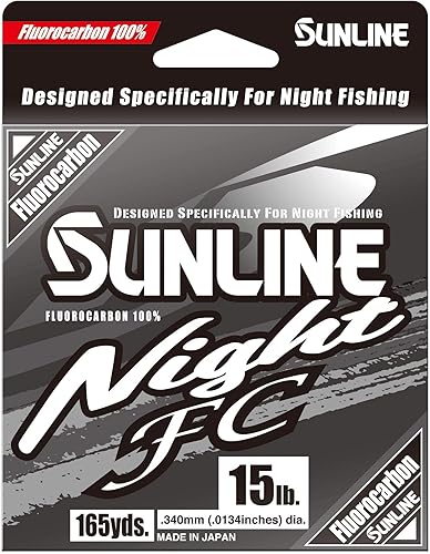 Sunline 63043052 Night FC 15lb 165yd Azul Claro 165yd 15lb