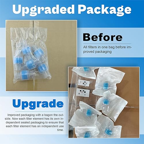 Miniatura 4 de Actualización de embalaje intercambiador universal de humedad de calor/filtro de intercambio de repuesto para solución de humidificación Z1, Z2 HME