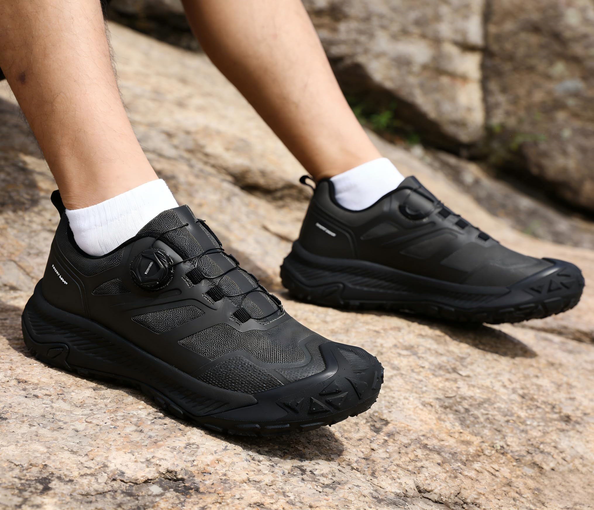 YOUTHUP Chaussure de Sport Hommes Léger Confortable | Chaussure de Trekking Randonnée Outdoor