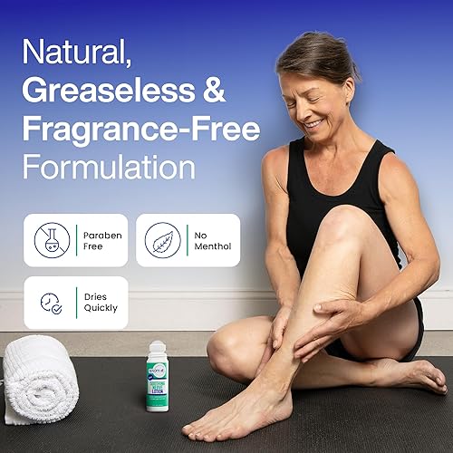 Miniatura 7 de Loción calmante para nervios Rollerball Loción concentrada de sal de Epsom fortificada con árnica, capsaicina y aloe vera. para entumecimiento,