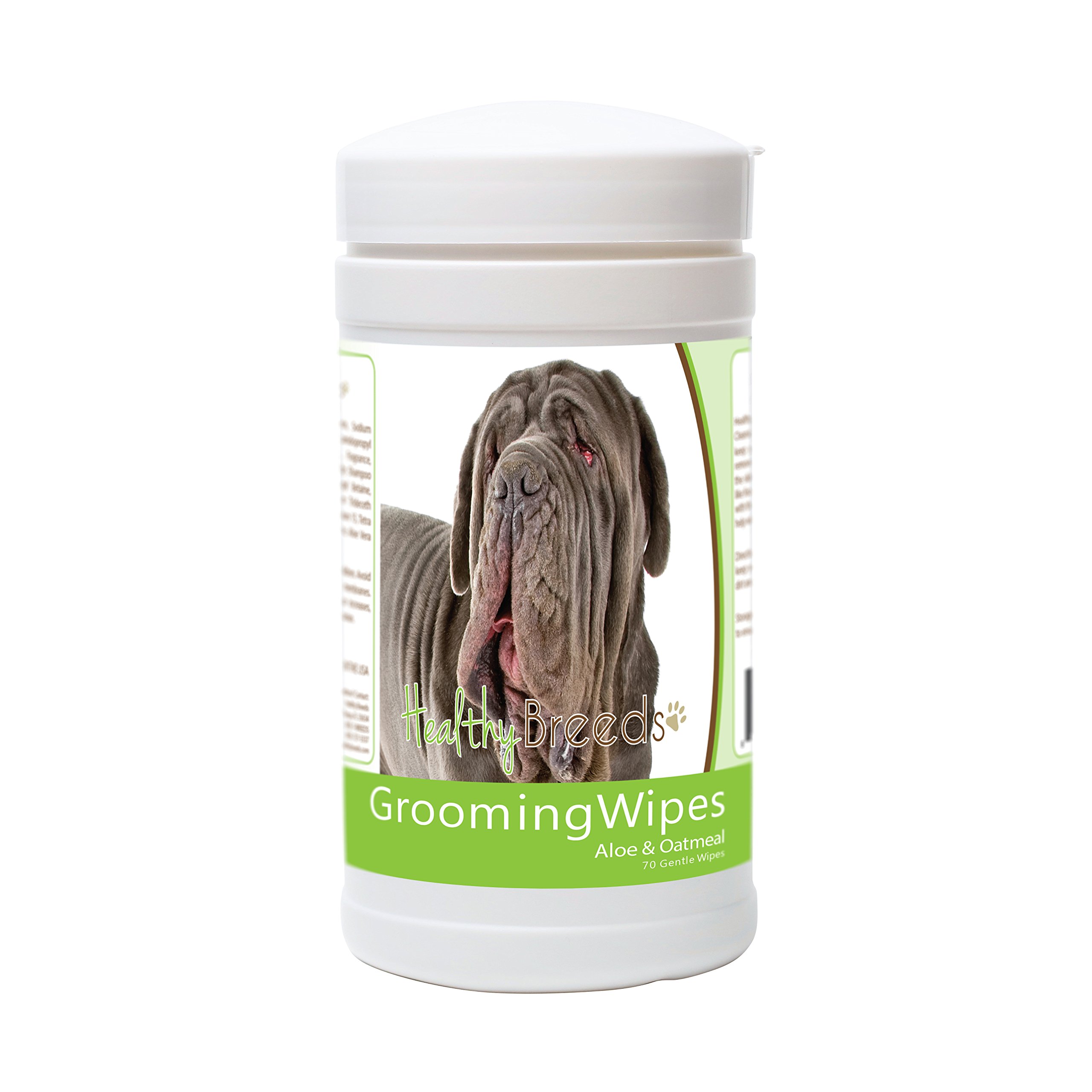 Healthy Breeds Neapolitan Mastiff Grooming Wipes 70 Count