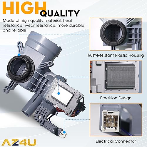 Miniatura 4 de Actualización para Maytag MHW3505FW0 MHW5500FC0 MHW5500FC1 MHW5500FW0 MHW3000BW2 MHW3505FW1 MHW4200BG2 MHW4300DW0 MHW5100DW0 MHW54000 MHW54000 DC0