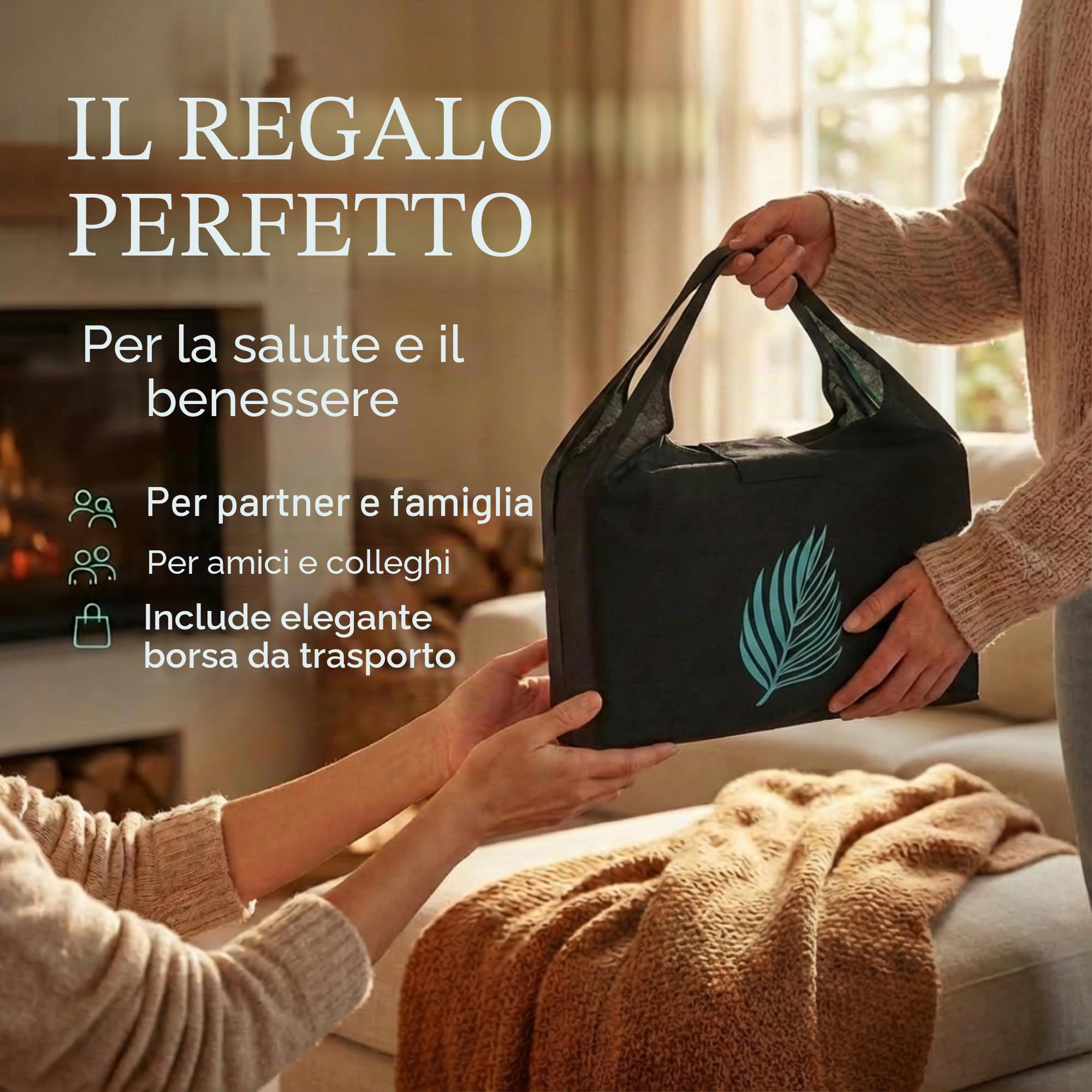 Set di tappetini per agopressione – Sandstone Edition | Allevia il mal di schiena, la tensione e lo stress | per collo e spalle | Massaggio, relax e sonno migliore – Scopri ora! (Nero)