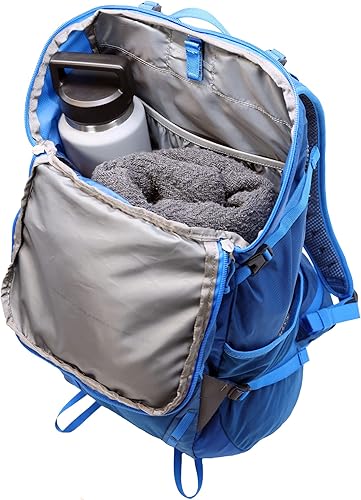 Miniatura 6 de Eddie Bauer Mochila Adventurer con compartimentos organizativos y funda compatible con hidrataciónportátil, Adventurer - True Blue, 30L