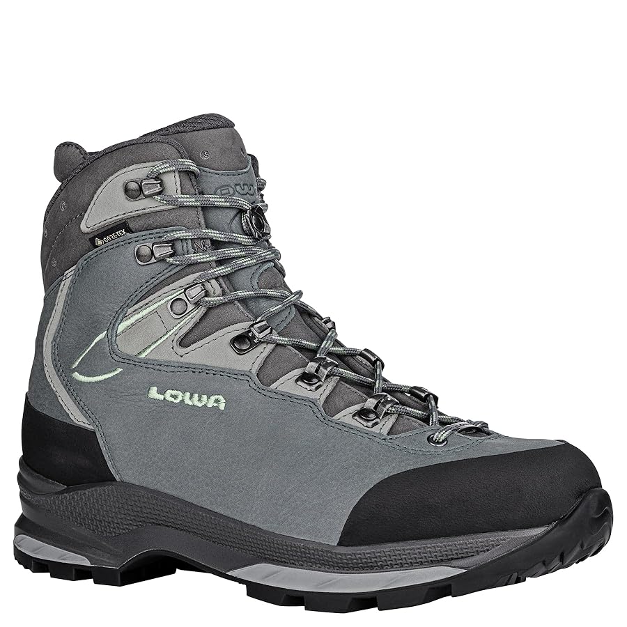 Amazon | Lowa 大人用 MAURIA EVO GTX Ws Blau, グレー, 6