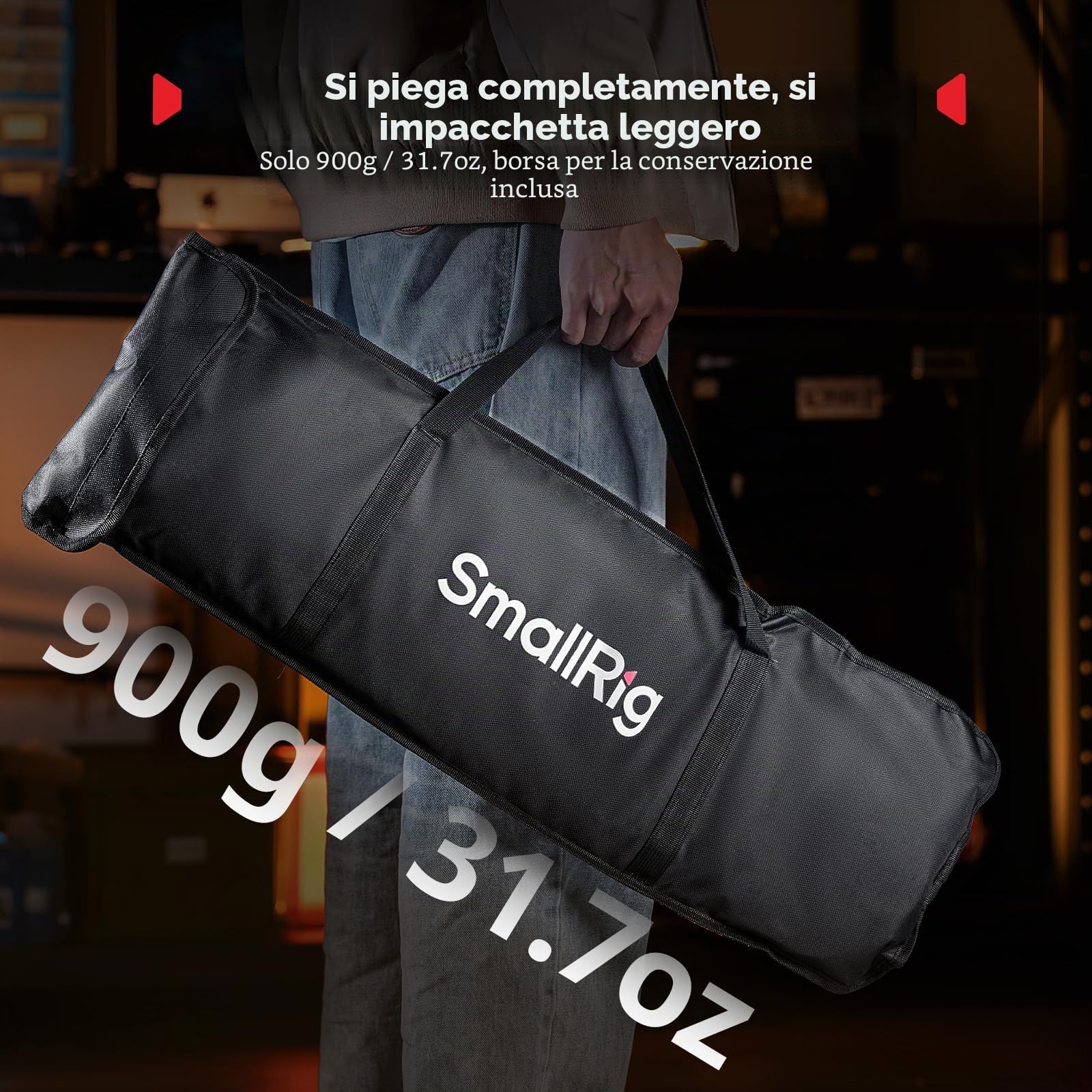 SMALLRIG FS-6090 Quick-Setup Folding Strip Softbox 5369