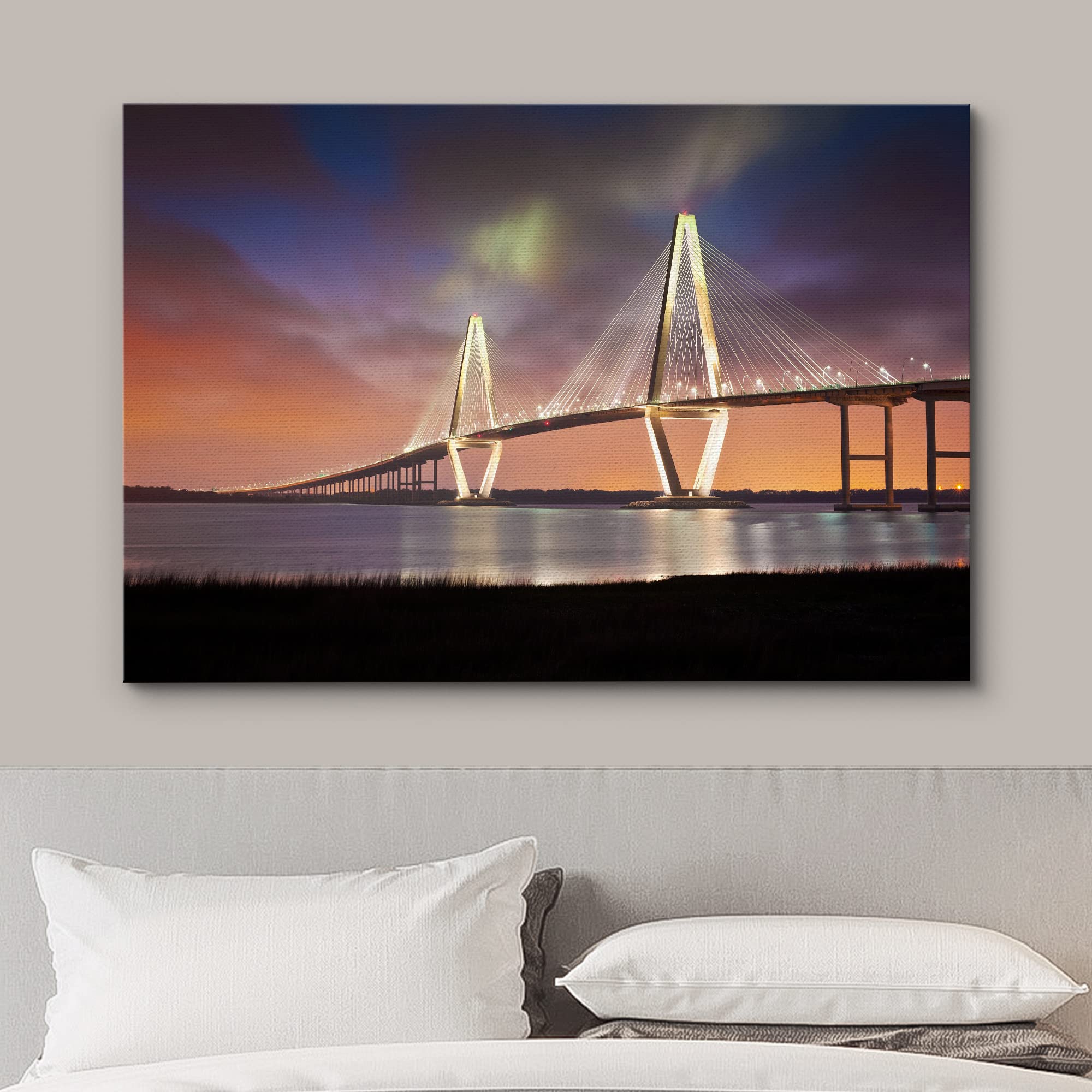 Amazon.com: wall26 Arthur Ravenel Jr Cooper River Bridge