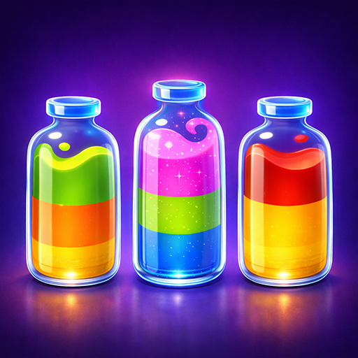 Magic Sort Puzzle 3D: Color Water Sorting Brain Challenge & Relaxing Logic Game