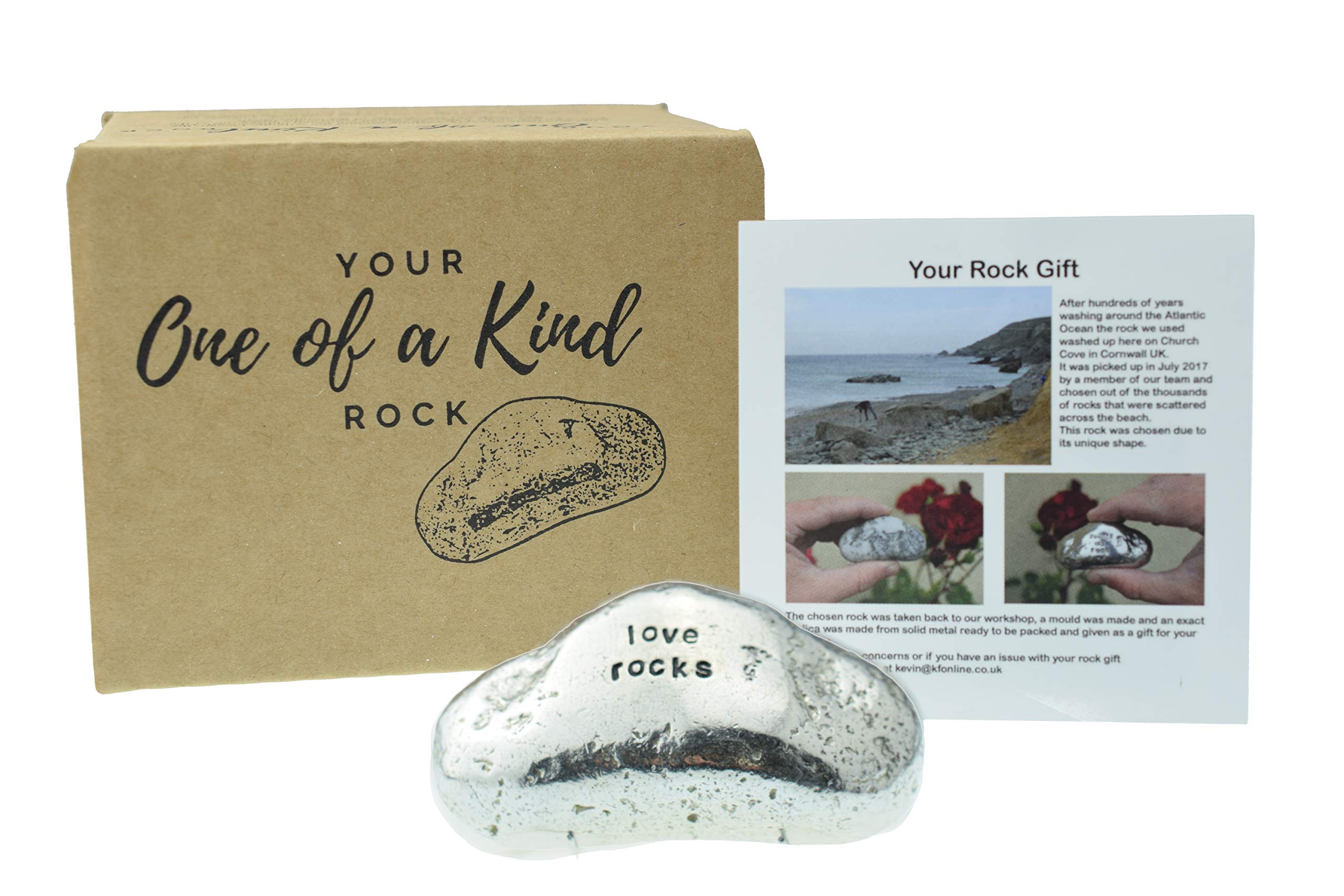 Pirantin Love Rocks – Gift For Anniversary, Valentines Day, Birthday, Christmas For Him Or For Her (Rocklove)