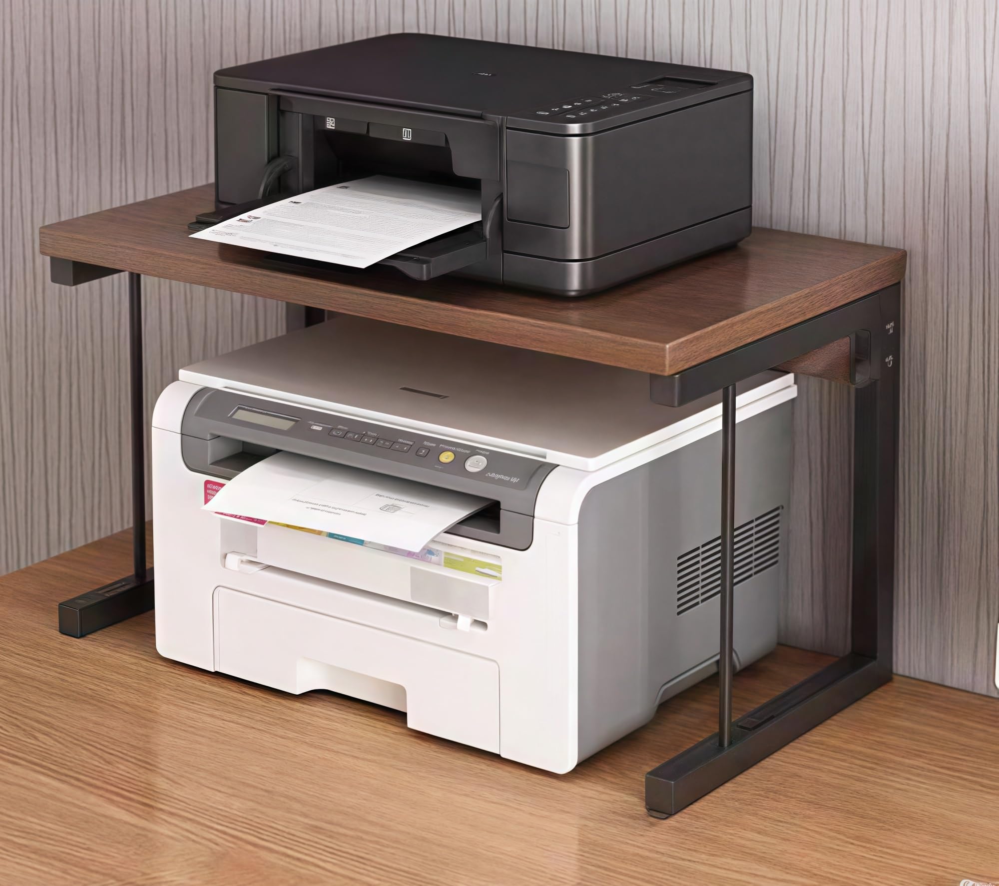 Amazon.co.jp: プリンター台 プリンターラック コピー機置き台 卓上