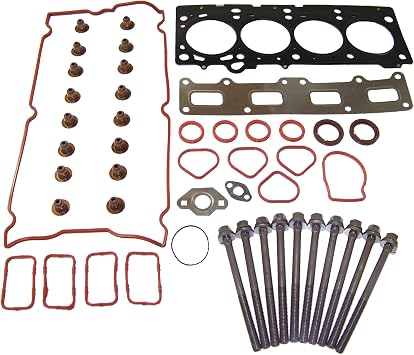 CPWK40 Head Gasket Set Bolt Kit Fits 02-10 Chrysler PT Cruiser 2.4L DOHC 16v Cu.148
