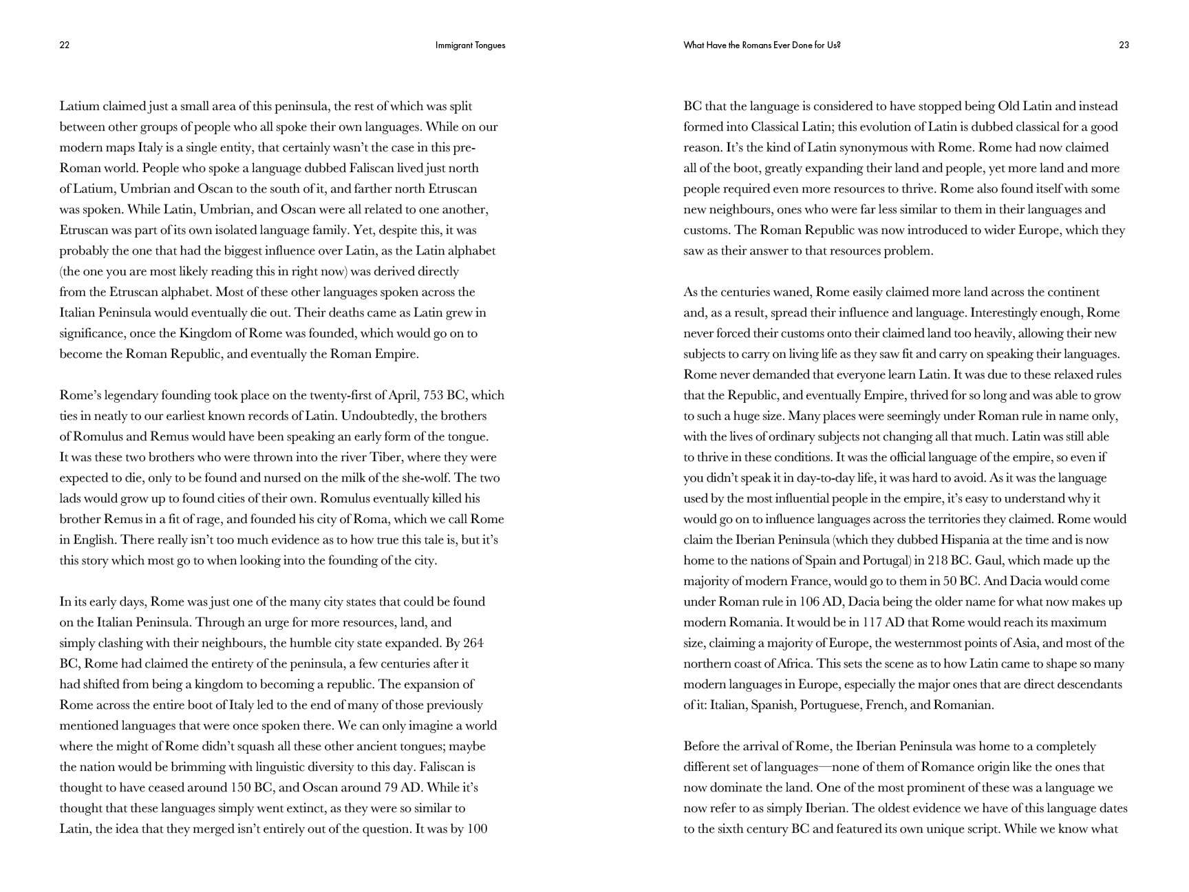 Immigrant Tongues: Exploring How Languages Moved, Evolved, and Defined Us (History of Language, Etymology Book)
