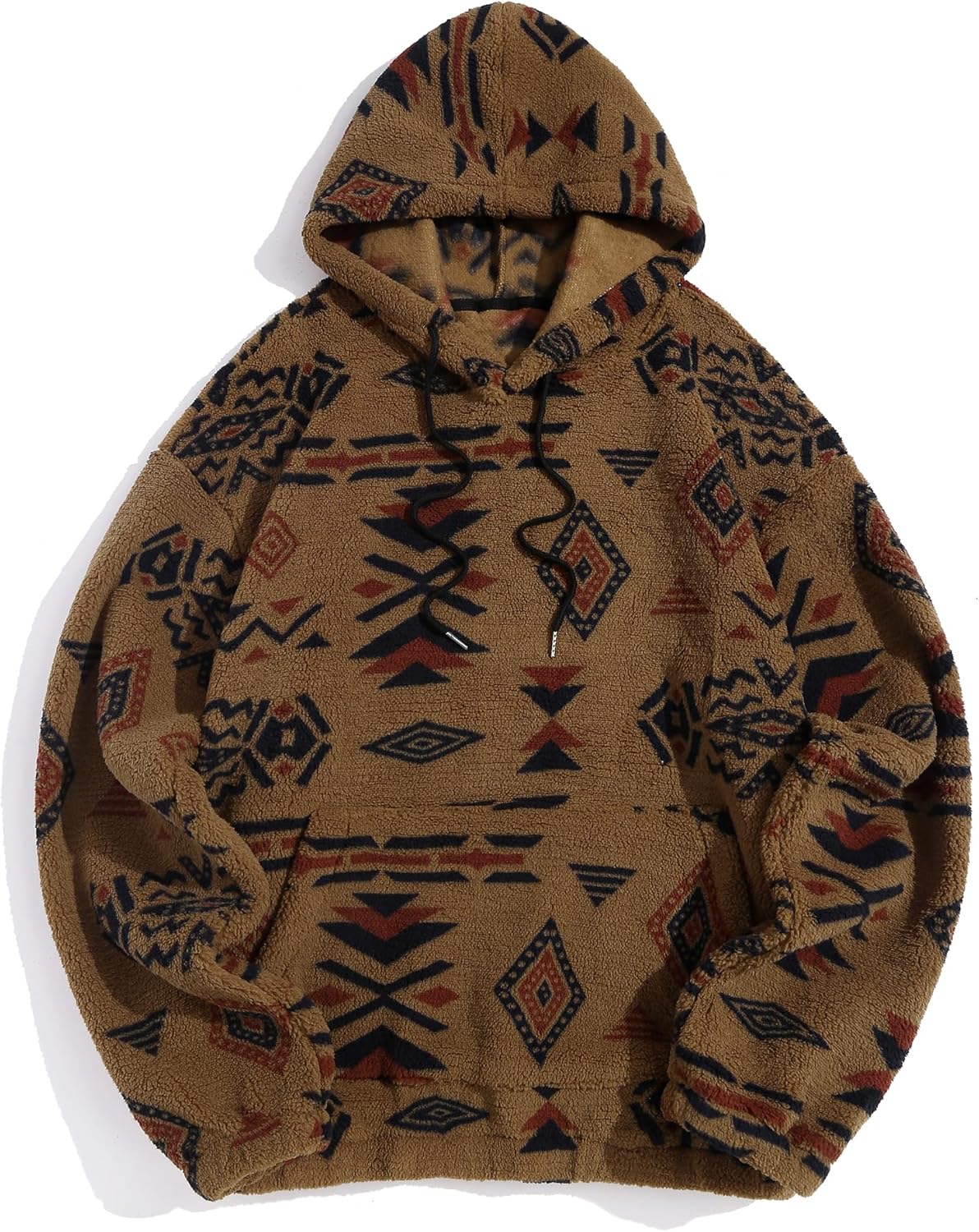 ZAFUL Men's Hoodies Ethnic Style Contrast Binding Kenya Ubuy