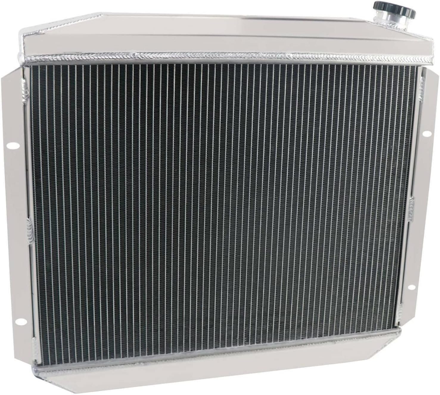 4 Row Aluminum Radiator For 1957 1958 1959 Ford Fairlane Ranchero Galaxie Mercury Montclair Park Lane Monterey Edsel V8 57 58 59