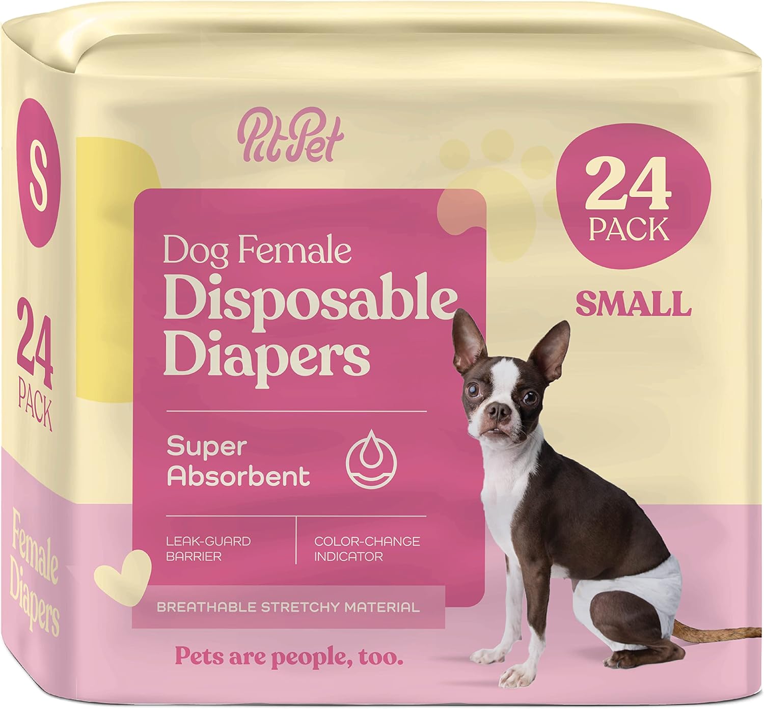Comfortable Female Dog Diapers 50Pack Super Absorbent