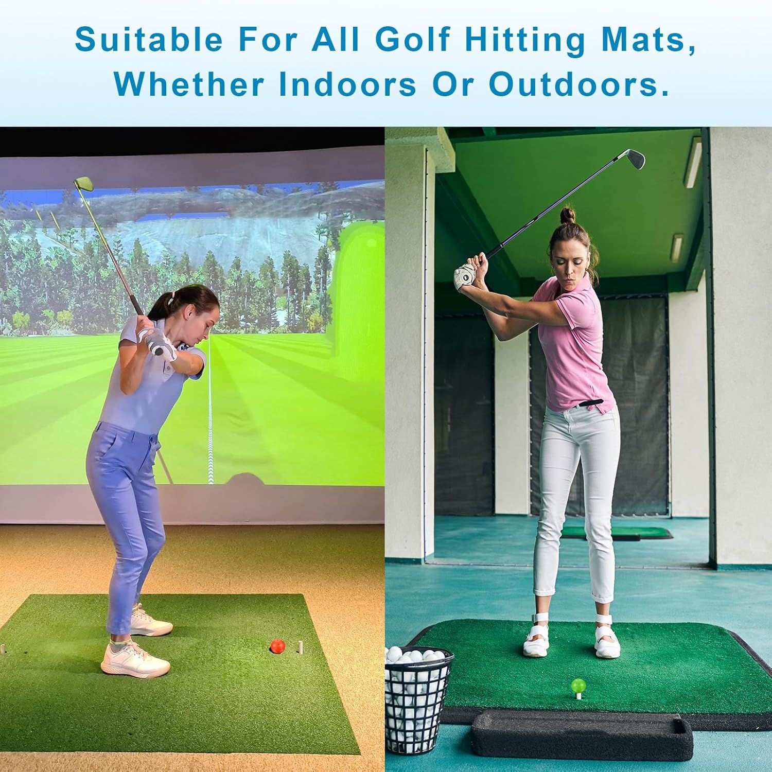 PATIKIL Golf Practice Balls, Limited Flight Plastic Golf Training Balls Golf Balls for Driving Range Pet Play