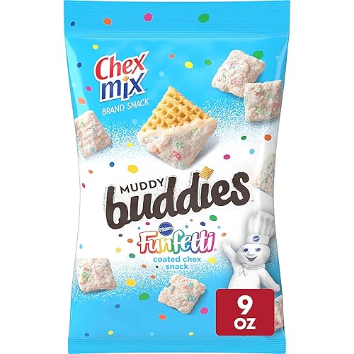 Chex Mix Muddy Buddies Funfetti Snack Mix, 9 onzas