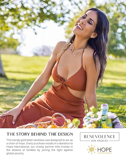 Miniatura 6 de Benevolence LA Mama Necklace, 14k Gold Dipped Necklaces for Women, Birthday, Anniversary Gifts for Mom, Grandma, Mother in Law Mama Gift, Mom Gifts