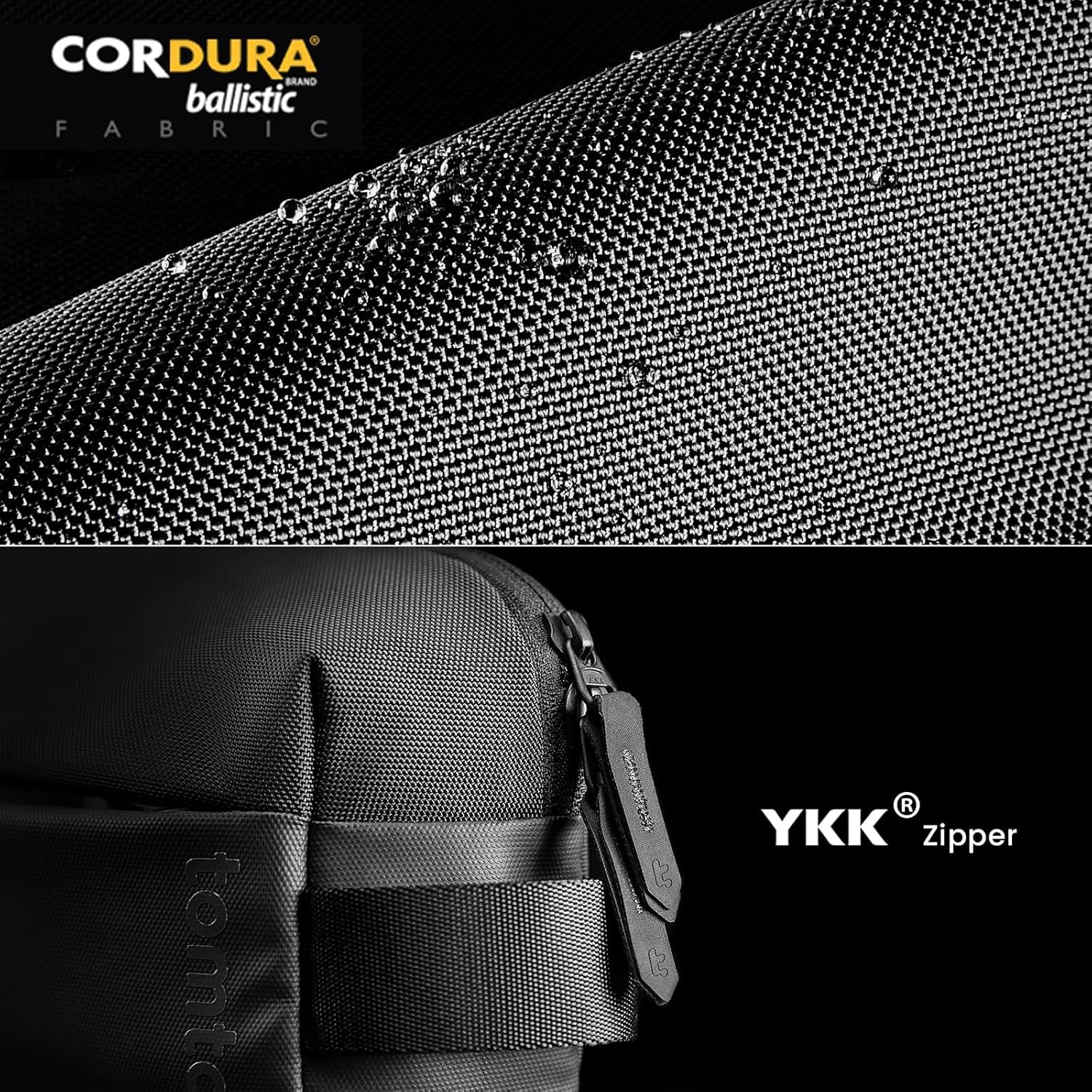 tomtoc Compact EDC Sling Bag, Minimalist Chest Shoulder Backpack Crossbody Bag for Men Women, Lightweight Carry Casual Bag - Image 6