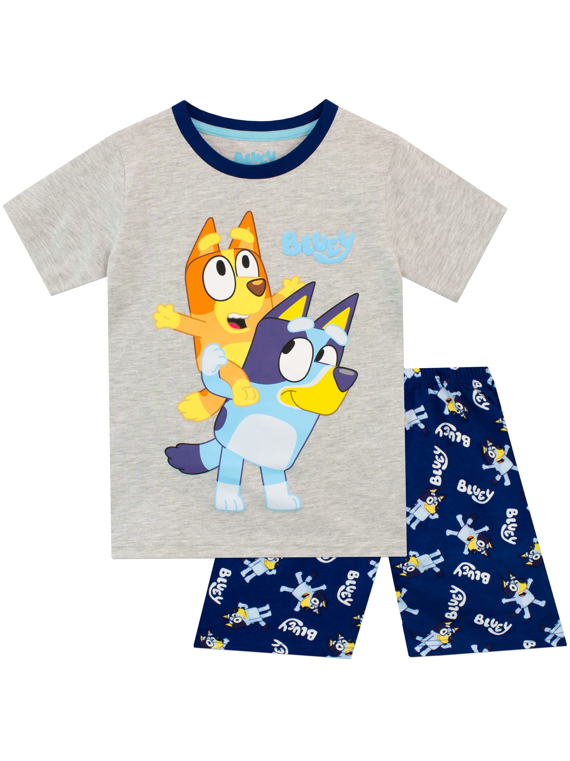 Bluey Boys Short Pyjamas Blue 5-6 Years