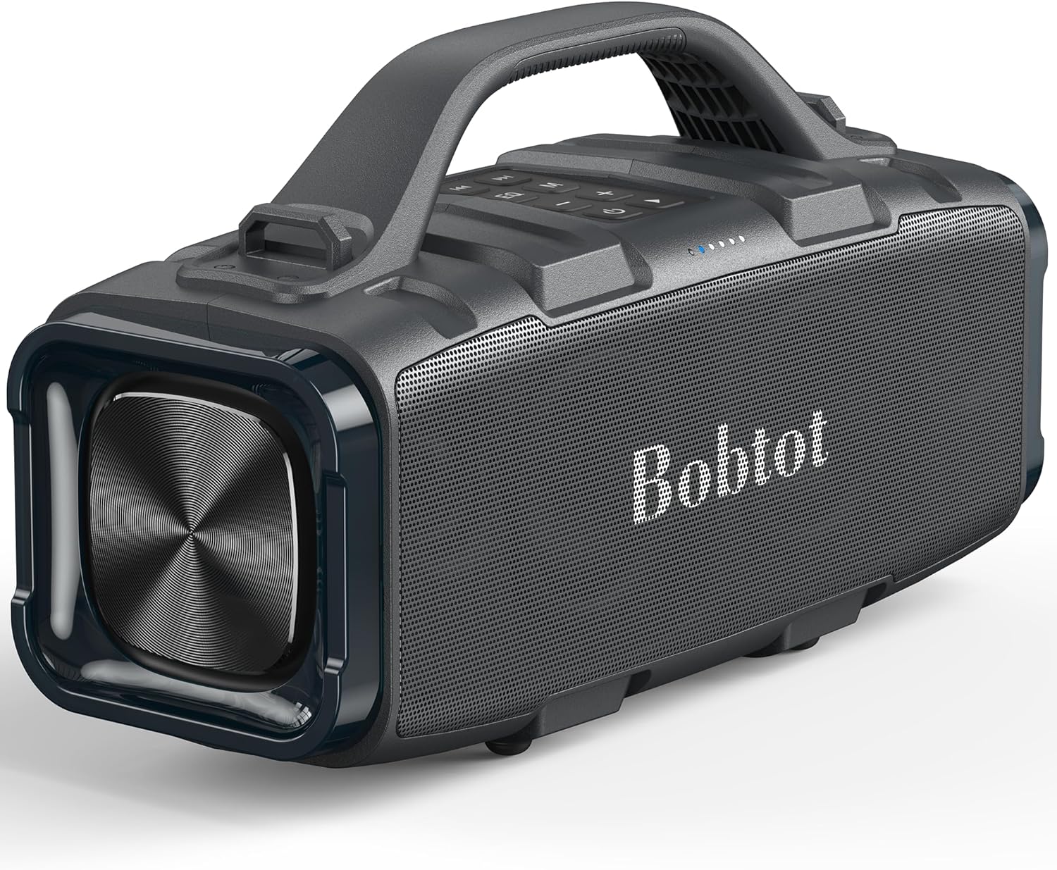 Bobtot Portable Bluetooth Speaker Wireless, 60W Peak IPX6 Waterproof Bluetooth Speaker with Handle, Stereo Loud Sound, Deep Bass, 8800mAh Power Bank, TWS/TF/AUX/EQ, Outdoor for Party, Beach, Camping Bobtot Portable Bluetooth Speaker Wireless, 60W Peak IPX6 Waterproof Bluetooth Speaker with Handle, Stereo Loud Sound, Deep Bass, 8800mAh Power Bank, TWS/TF/AUX/EQ, Outdoor for Party, Beach, Camping
