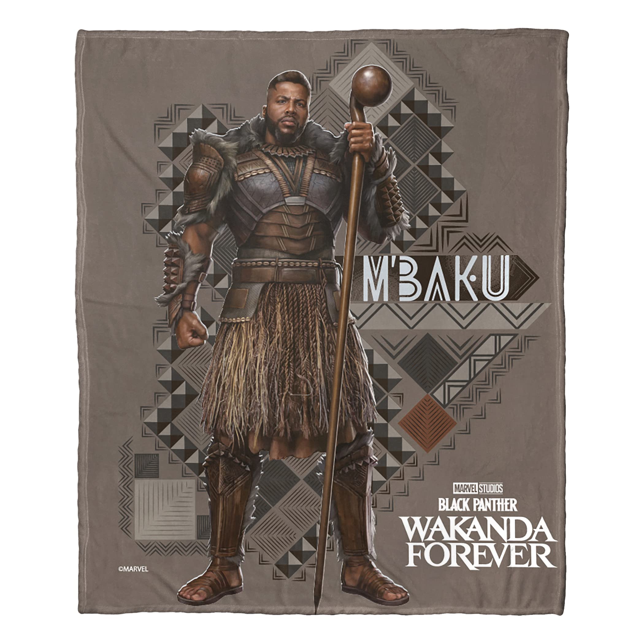 Idée cadeau Marvel : couverture Silk Touch Black Panther M'Baku originale
