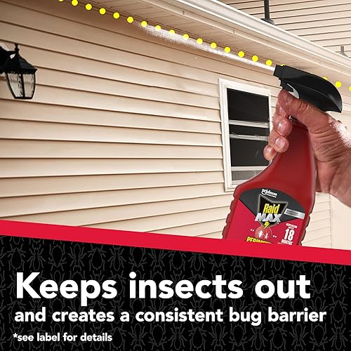 Miniatura 3 de Raid Spray matador de hormigas y cucarachas de máxima protección perimetral, evita insectos matando hasta 18 meses, uso en interiores y exteriores,