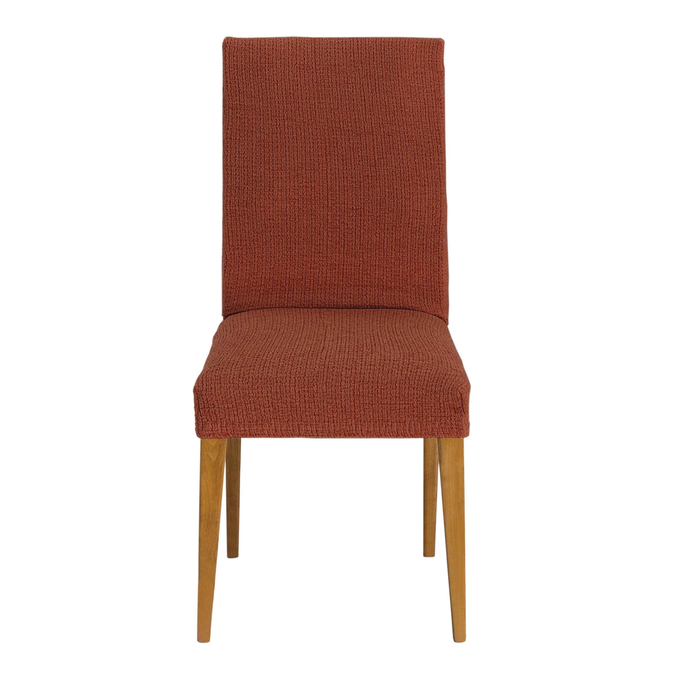 Housse de chaise extensible lot de 2 Dorian pour protection de salle à manger