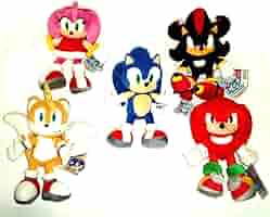 Mサイズ全4種セット☆SONIC＆FRIENDS ソニック＆フレンズ ぬいぐるみ SONIC FRIENDS ぬいぐるみMサイズ全4種セット SONIC＆FRIENDS