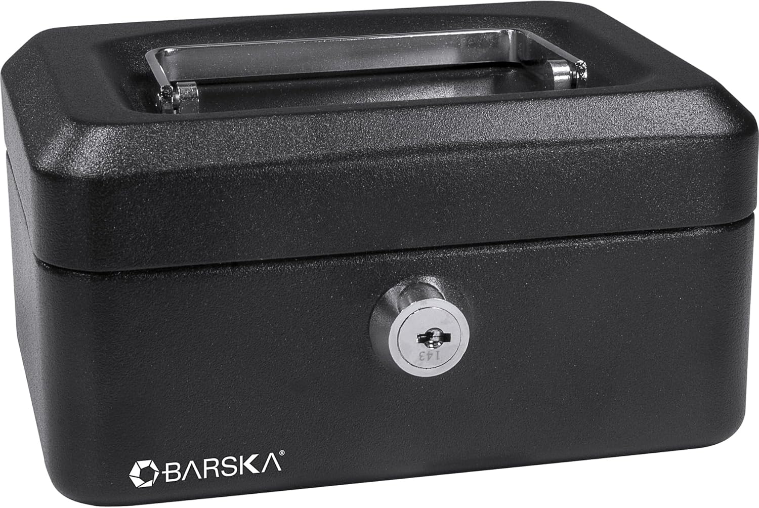 BARSKA EXTRA SMALL CASH BOX w/KEY LOCK